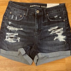 American Eagle NE(X)T level stretch midi shorts